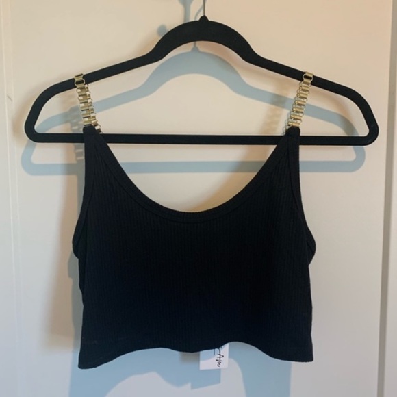 LF Emma & Sam Chain Strap Tank Top - Picture 3 of 5